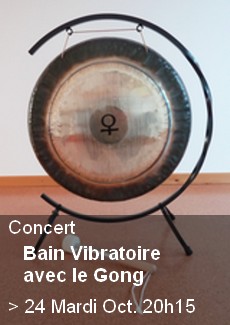 Concert Vibratoire avec le Gong