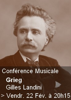 Conférence Musicale - Grieg